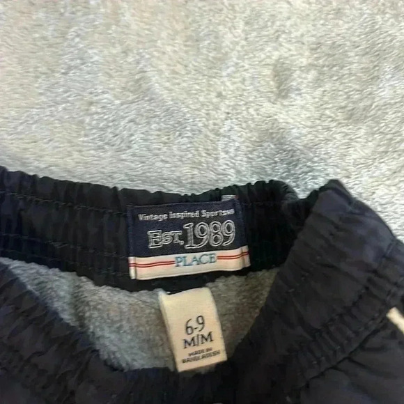 The Children's Place - pull on fleece  lined sports pants. Size 6-9 months - Picture 4 of 6
